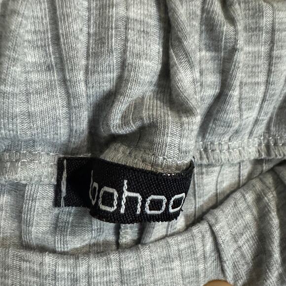 NWT Boohoo Women Crew Neck Long Sleeve 2 Piece Set Size 24 - Picture 4 of 7